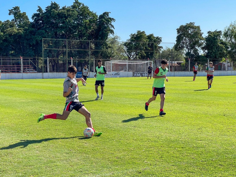 Entrenamiento en conjunto con River Plate
