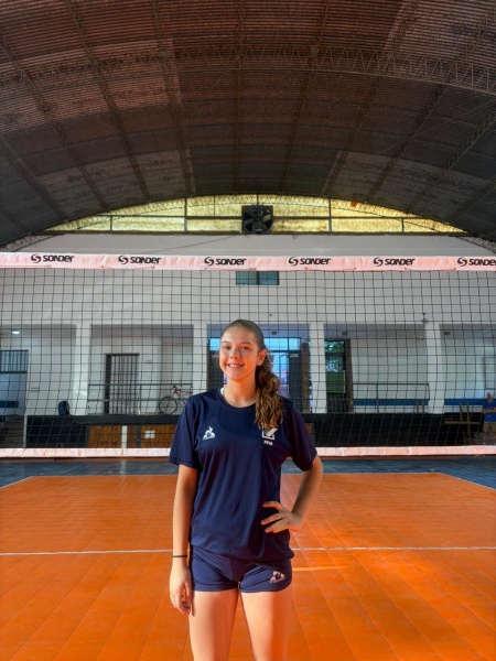 Paulina Porporato en la Selección Argentina Sub 17
